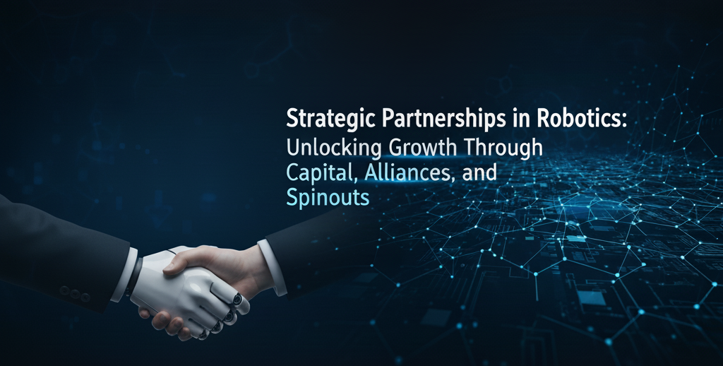 Strategic Partnerships in Robotics: Unlocking Growth Through Capital, Alliances, and Spinouts