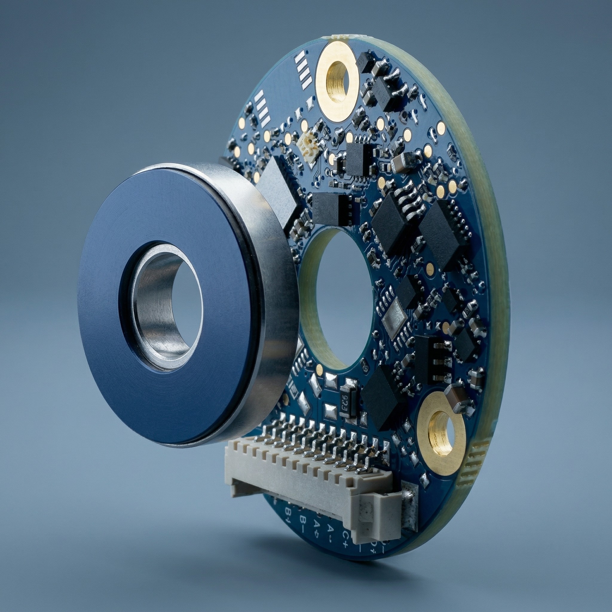 FLUX IND-ROT Absolute Inductive Rotary Encoder