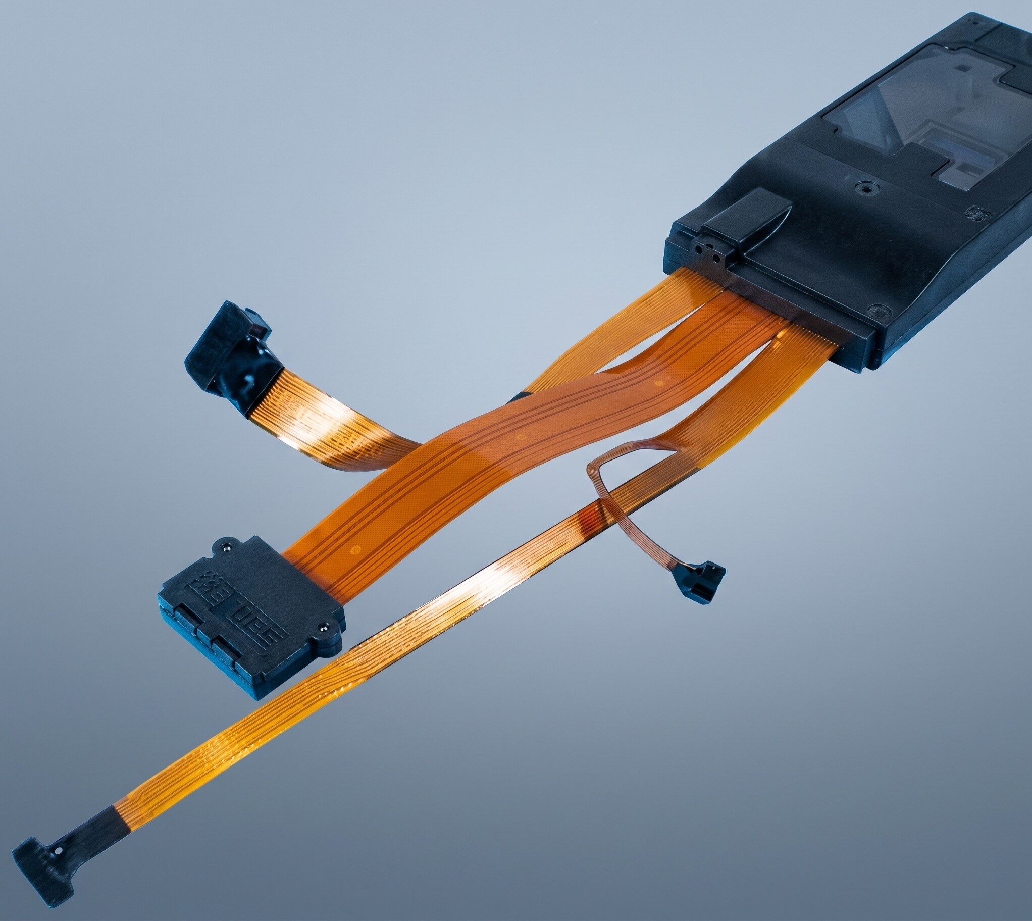 Veronte Autopilot KAI OEM bare board flight controller with embedded AI and ribbon cables.