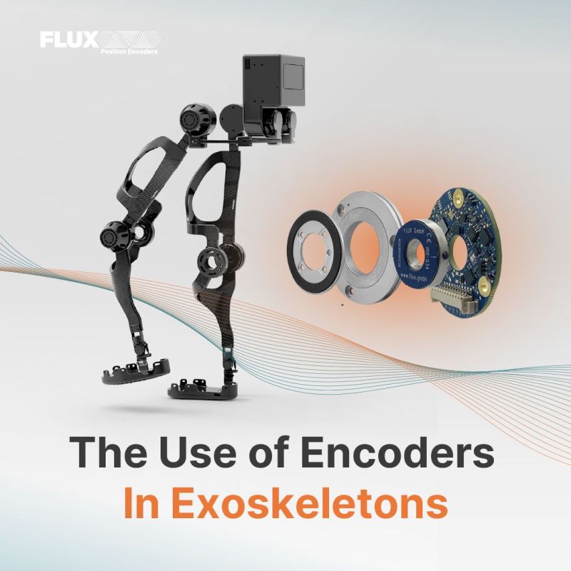 Compact Actuators for Exoskeletons: Integrating Ultra-Flat Absolute Encoders in Human Joint Drives - Torquety FLUX Position Encoders